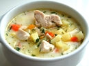 Суп сырный с курицей (350мл) 